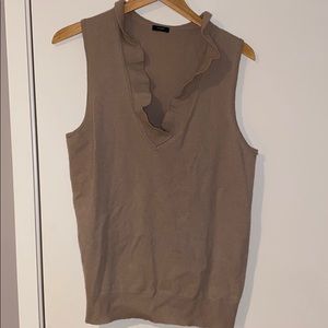 J. Crew Cashmere Sweater Vest - Tan Only